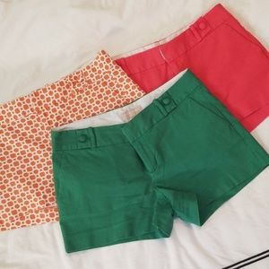 3 Banana Republic shorts
